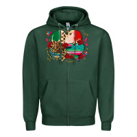 Sports Green mexican hearts Zipper Hoodie - CTS Tumbler Store