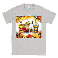 Moon Dust bus driver coffee cups Classic Tee - Zillion Design Studio