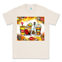 Natural bus driver coffee cups Classic Tee - Zillion Design Studio