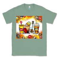 Sage bus driver coffee cups Classic Tee - Zillion Design Studio