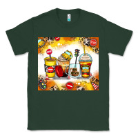 Sports Green bus driver coffee cups Classic Tee - Zillion Design Studio