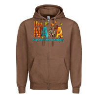 Chestnut this nana loves her little pumpkins Zipper Hoodie - texasbilliewilder