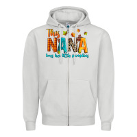 Dove Grey this nana loves her little pumpkins Zipper Hoodie - texasbilliewilder