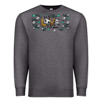 Charcoal Heather for the love of the game soccer Premium Sweatshirt - Jasminsmagicworld