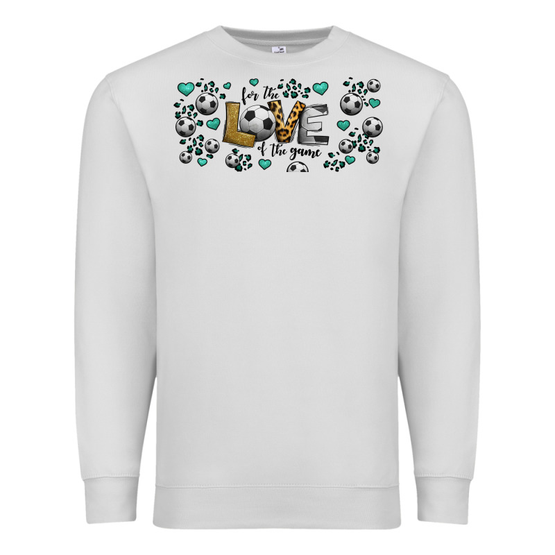 For The Love Of The Game Soccer Premium Sweatshirt by Jasminsmagicworld | Teevron