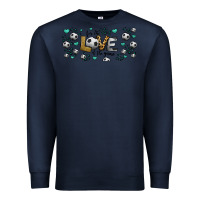 Navy for the love of the game soccer Premium Sweatshirt - Jasminsmagicworld