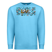 Ocean Blue for the love of the game soccer Premium Sweatshirt - Jasminsmagicworld