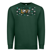 Sports Green for the love of the game soccer Premium Sweatshirt - Jasminsmagicworld