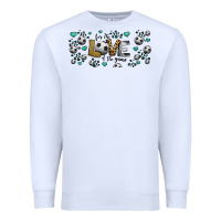 White for the love of the game soccer Premium Sweatshirt - Jasminsmagicworld
