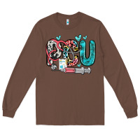 Chestnut pcu Long Sleeve Tee - Zillion Design Studio