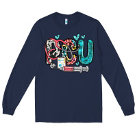 Navy pcu Long Sleeve Tee - Zillion Design Studio