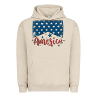 Pigment French Oak America Urban Hoodie - MaliasSmallBusiness
