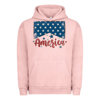 Pigment Salmon America Urban Hoodie - MaliasSmallBusiness