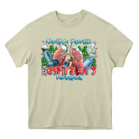 Mossy santa's favorite respiratory therapist Heavy Core Tee - CowhideDigitalArt