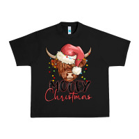 Black mooey christmas Urban Heavy Tee - MaliasSmallBusiness