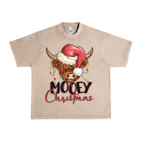 French Oak mooey christmas Urban Heavy Tee - MaliasSmallBusiness