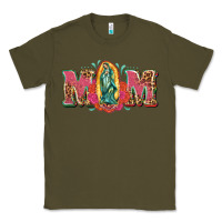 Army Green mom mexica Classic Tee - texasbilliewilder
