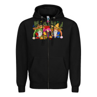 Mexican Gnomes Zipper Hoodie | Teevron