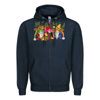 Navy mexican gnomes Zipper Hoodie - CTS Tumbler Store