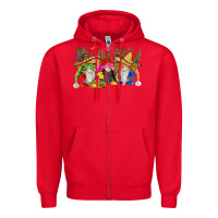 Red mexican gnomes Zipper Hoodie - CTS Tumbler Store