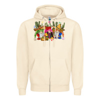 Sandshell mexican gnomes Zipper Hoodie - CTS Tumbler Store
