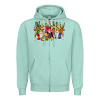 Seafoam mexican gnomes Zipper Hoodie - CTS Tumbler Store
