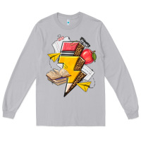 Moon Dust teacher lightning bolt Long Sleeve Tee - texasbilliewilder