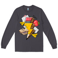 Smoke teacher lightning bolt Long Sleeve Tee - texasbilliewilder