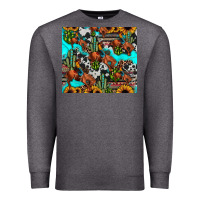 Charcoal Heather rodeo cowboy tumbler Premium Sweatshirt - JahusDesignShop