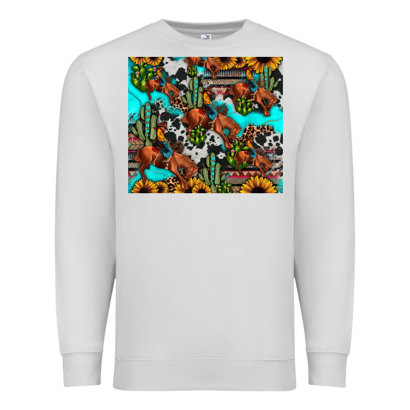 Rodeo Cowboy Tumbler Premium Sweatshirt by JahusDesignShop | Teevron