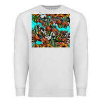 Oatmeal Heather rodeo cowboy tumbler Premium Sweatshirt - JahusDesignShop