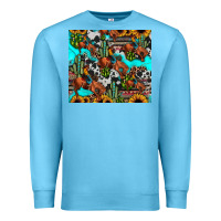 Ocean Blue rodeo cowboy tumbler Premium Sweatshirt - JahusDesignShop
