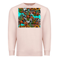 Pale Pink rodeo cowboy tumbler Premium Sweatshirt - JahusDesignShop