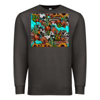 Smoke rodeo cowboy tumbler Premium Sweatshirt - JahusDesignShop