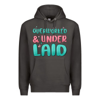 Smoke overworked underlaid Premium Hoodie - MaliasSmallBusiness