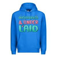 True Royal overworked underlaid Premium Hoodie - MaliasSmallBusiness