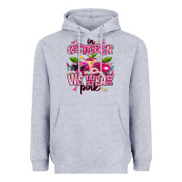 In October We Wear Pink Teachers Heavyweight Hoodie | Teevron