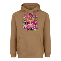 Toasted Coconut in october we wear pink teachers Heavyweight Hoodie - AdoDesignShop