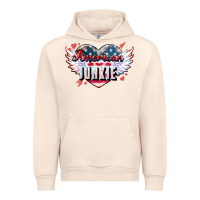Sandshell American junkie Urban Hoodie - NancyCooperArtShop