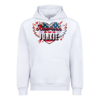 White American junkie Urban Hoodie - NancyCooperArtShop