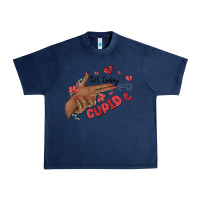 Navy not today cupid Urban Heavy Tee - MaliasSmallBusiness