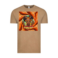 Vintage Coffee fall african girl Vintage Tee - BarkalooDesign