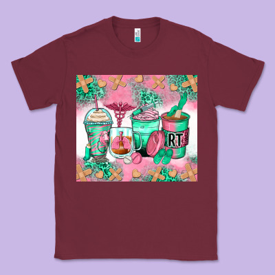 Respiratory Therapist Coffee Cups Classic Tee Designed By Zillion Design Studio