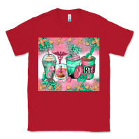 Red respiratory therapist coffee cups Classic Tee - Zillion Design Studio