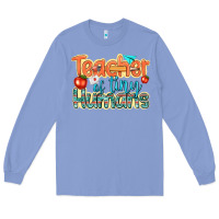 Colony Blue teacher of tiny humans Long Sleeve Tee - texasbilliewilder