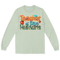 Matcha teacher of tiny humans Long Sleeve Tee - texasbilliewilder