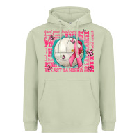 Matcha pink out breast cancer volleyballs Heavyweight Hoodie - AdoDesignShop
