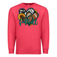 Cardinal football hearts Premium Sweatshirt - Jasminsmagicworld