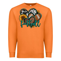 Carrot football hearts Premium Sweatshirt - Jasminsmagicworld