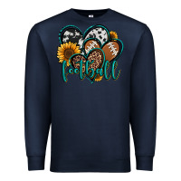 Navy football hearts Premium Sweatshirt - Jasminsmagicworld